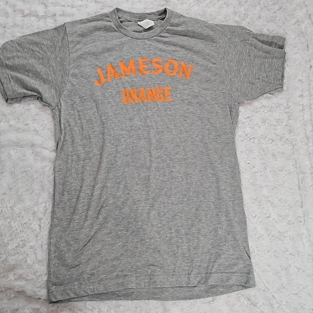 Jameson Whiskey Jameson Orange Printed Tee Size Medium